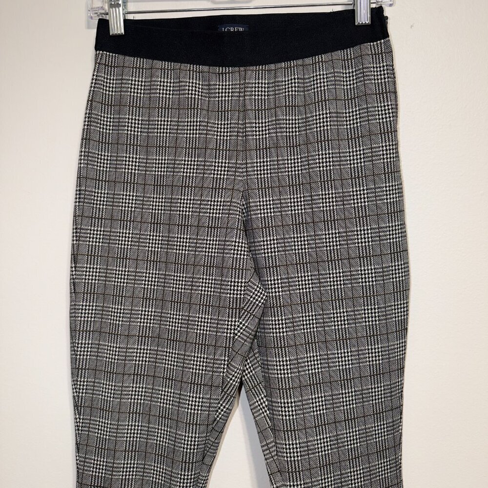 J.Crew Gigi Pant Plaid Slim Ankle Career Dress Pants Size 2 - Picture 3 of 7
